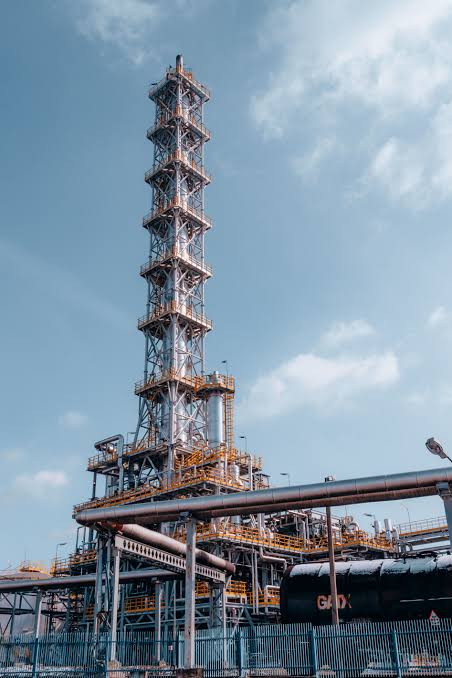 Petrochemical industrial work